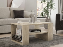 Hanah Home Mesa de centro Iris Travertino